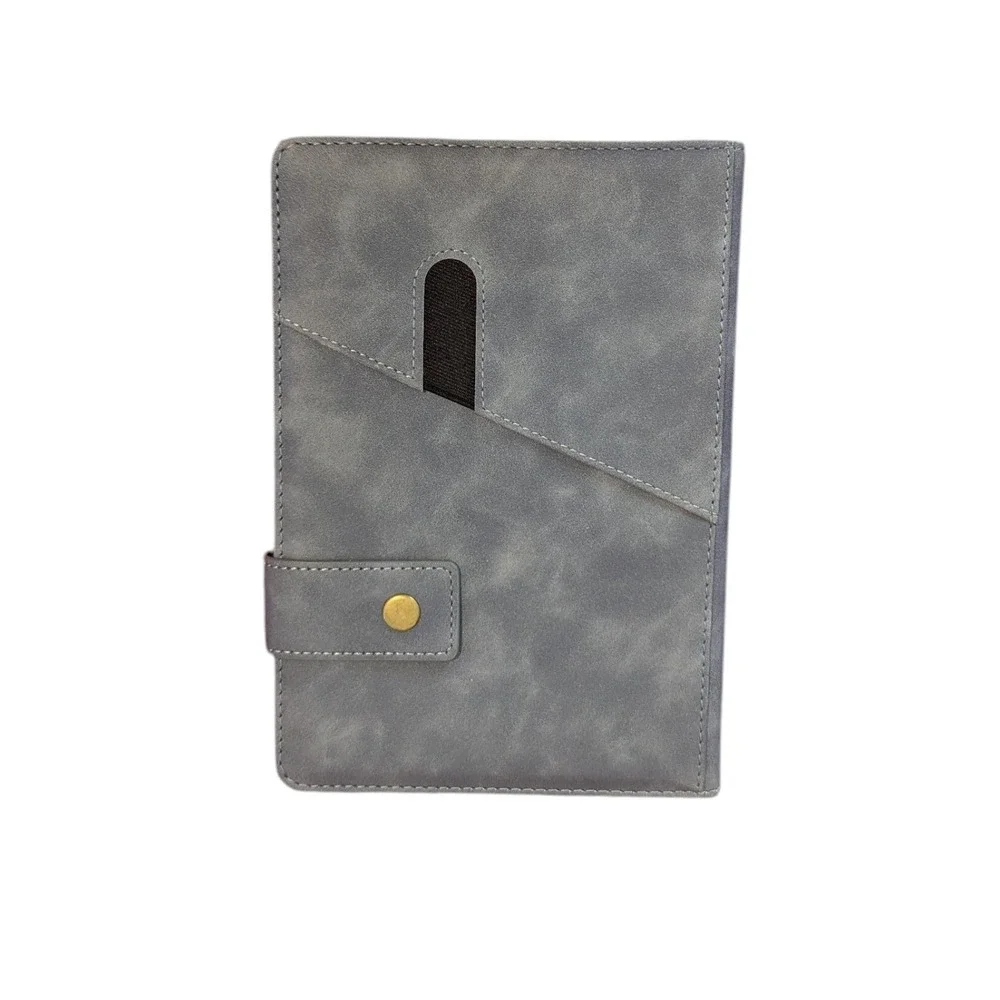 A5 Faux Leather Notebook Hardcover Dairy Calendar Journal Daily‎ Meeting Office